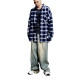 Karl Kani Ανδρικό παντελόνι OG Washed Wavy Seams Denim Baggy Pants